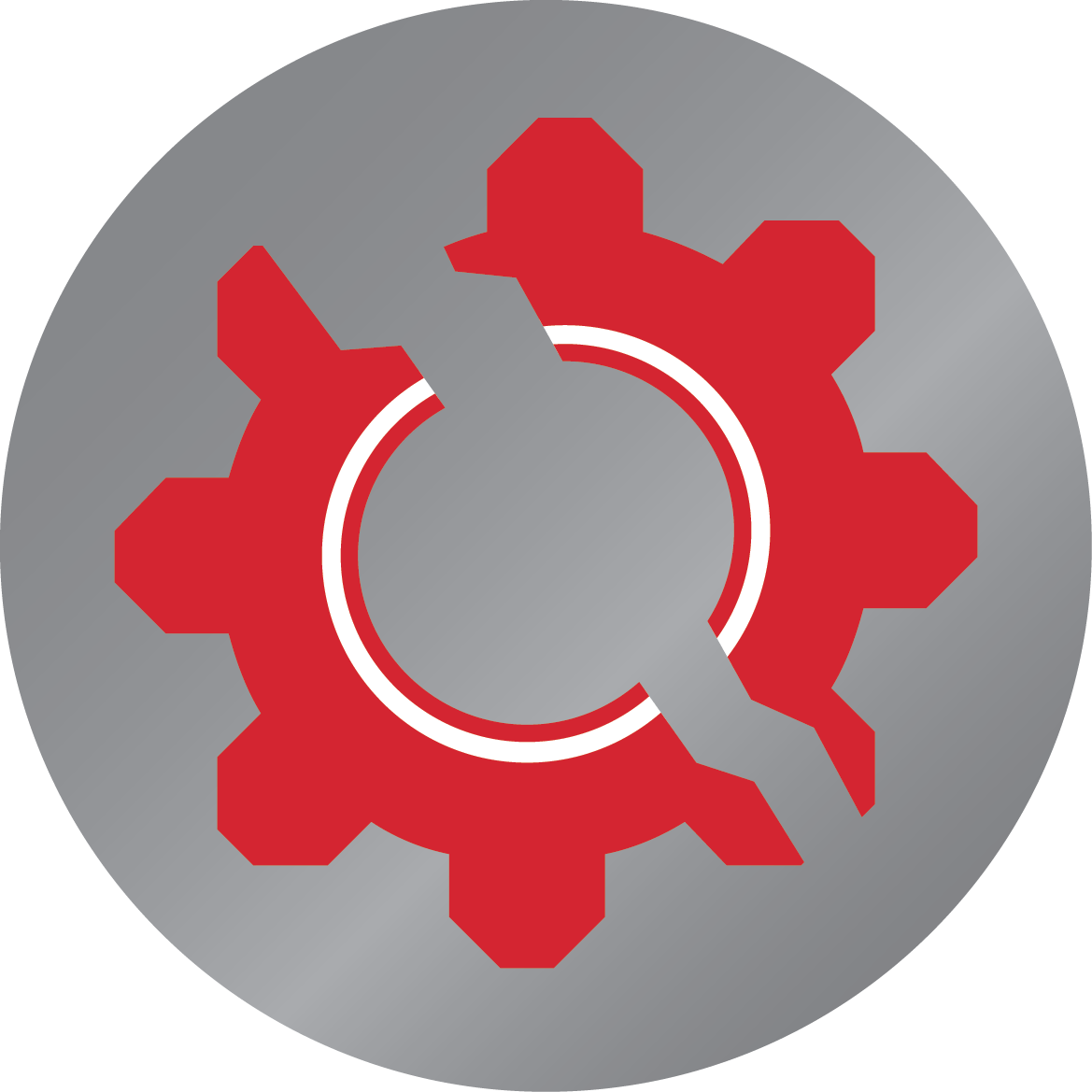 Icon Displaying a Broken Cog